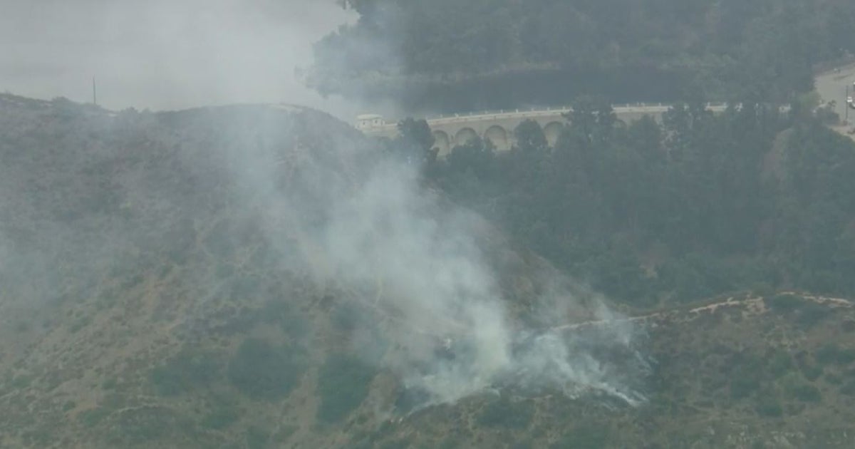Small Brush Fire Sparks Near Ford Amphitheater in Hollywood Hills - CBS ...