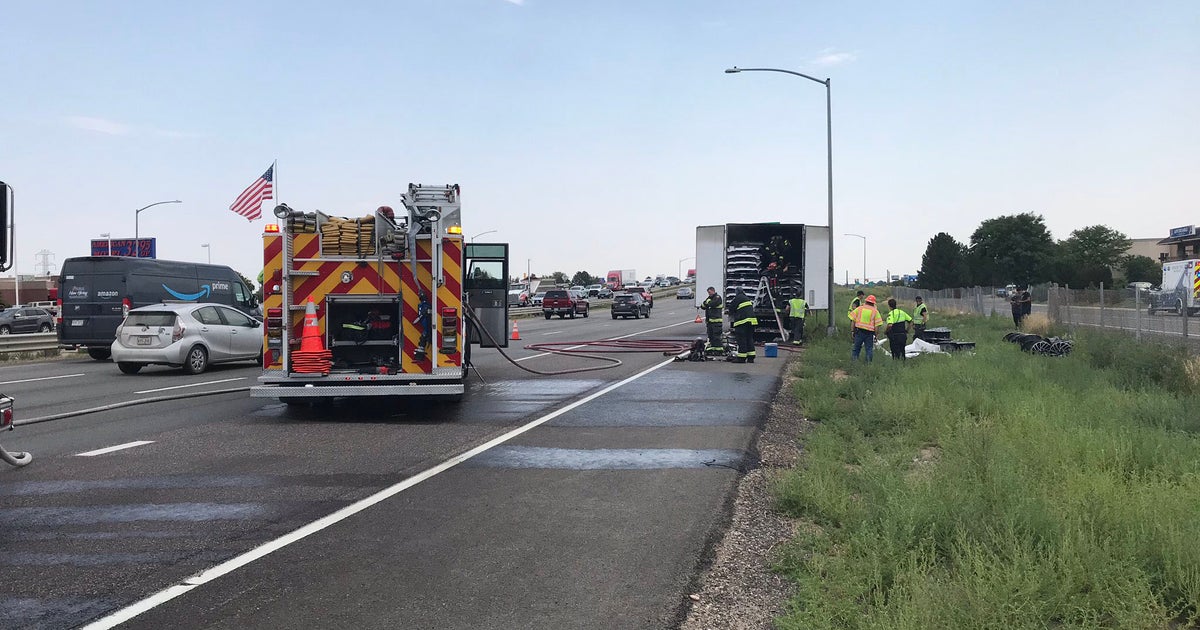 I70 Traffic Delay Blamed On Semi Fire CBS Colorado