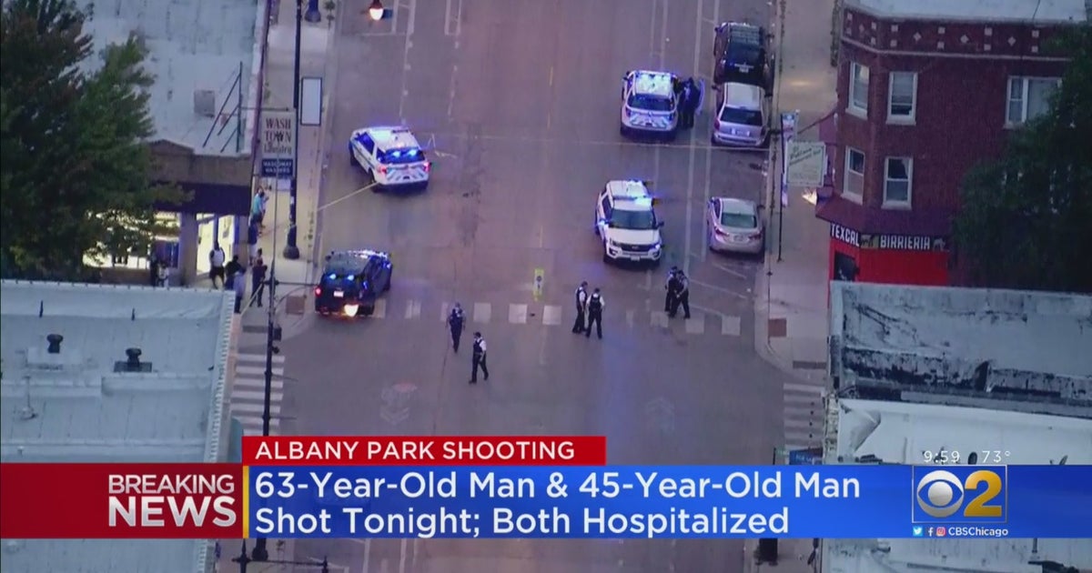 2 Men Shot, Wounded In Albany Park - CBS Chicago