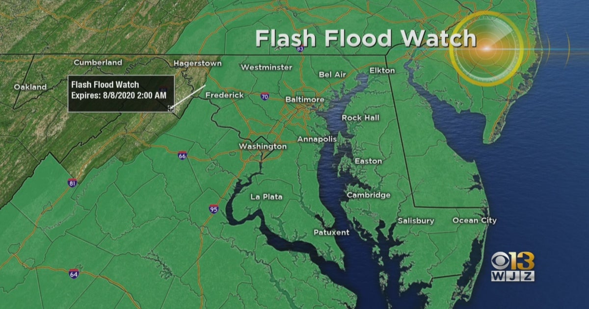 Maryland Weather: Flash Flood Warning In Effect For Much Of Eastern ...