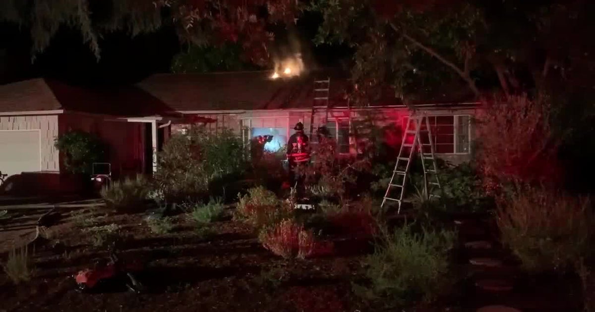 Early Morning Fire Damages Home In Upscale Davis Neighborhood CBS