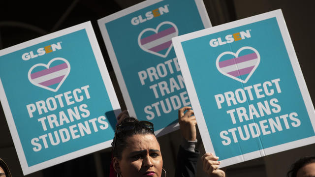 Rally Held In Support Of Transgender Community 