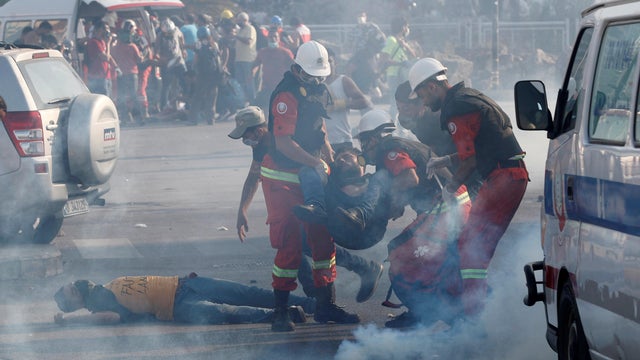 Protests called for in central Beirut days after devastating explosion 