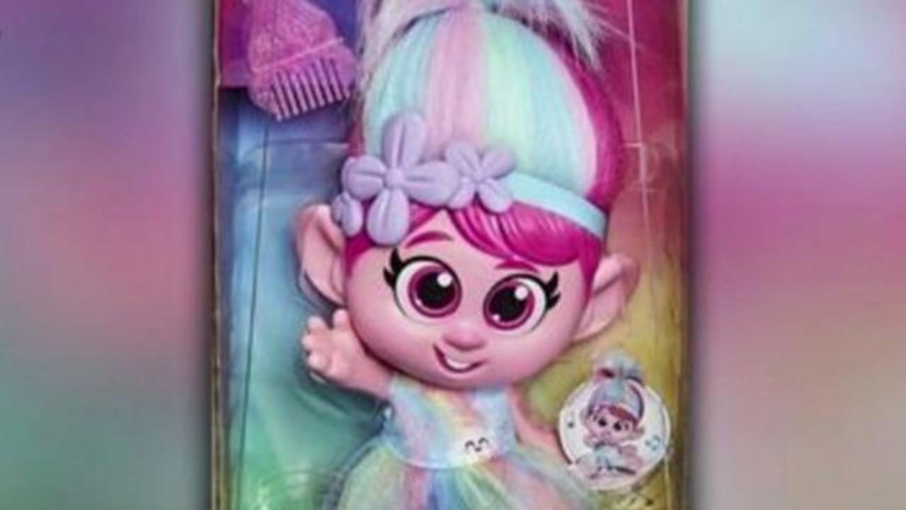 Trolls doll removed after outcry over 'inappropriate' button placement