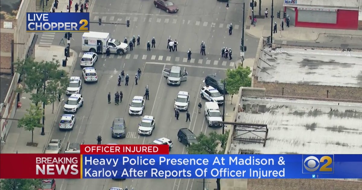 Large Police Response In West Garfield Park CBS Chicago