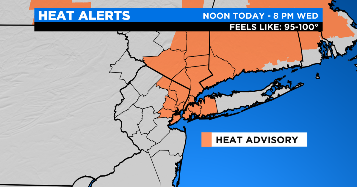 New York Weather CBS2's 8/10 Monday Afternoon Forecast CBS New York