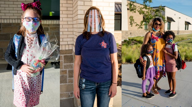 First day of school in Prosper ISD 2020 