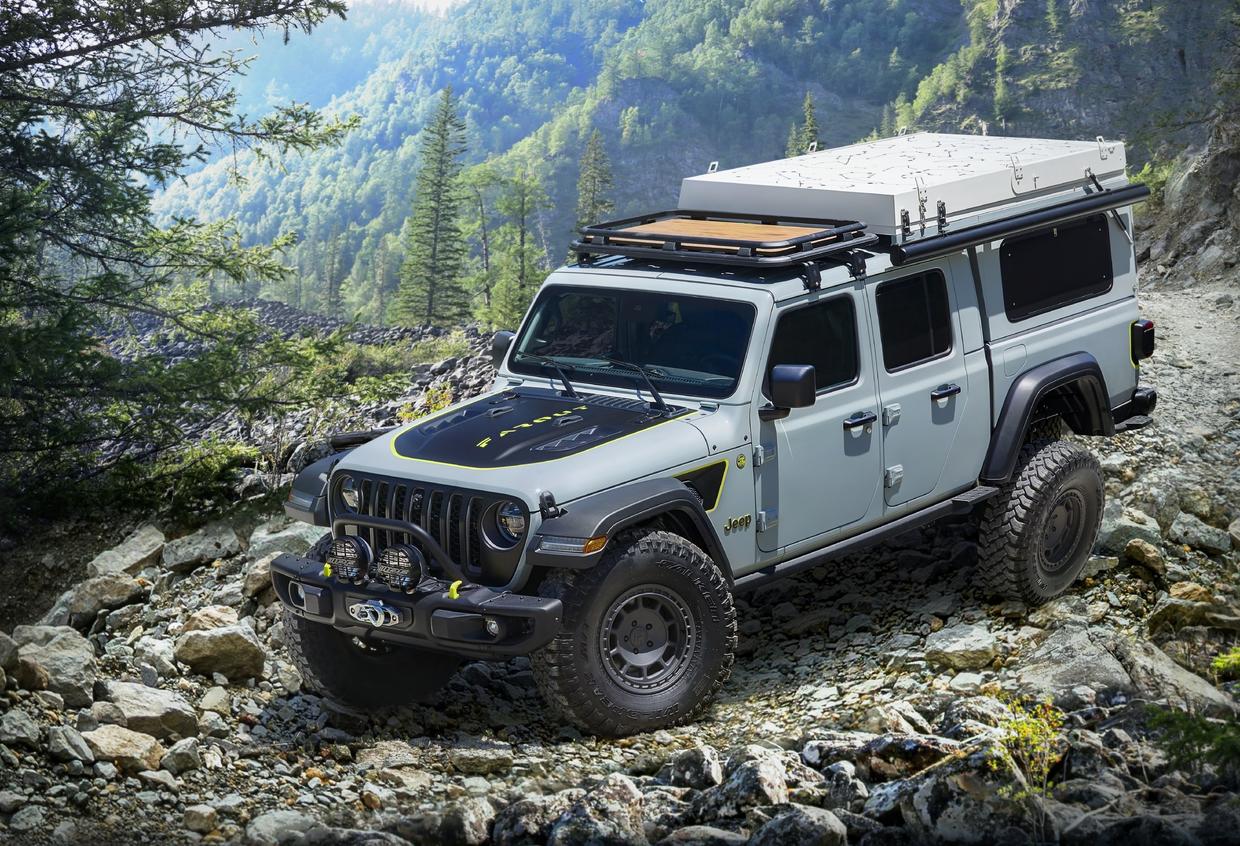 Far Out! Jeep® Brand Debuts Gladiator Overlander 