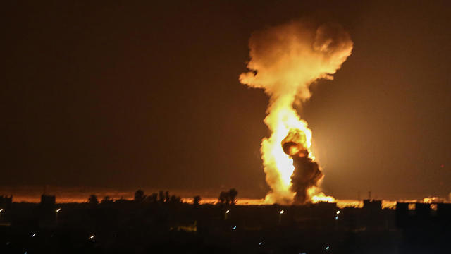 TOPSHOT-PALESTINIAN-ISRAEL-CONFLICT-GAZA-ATTACK 