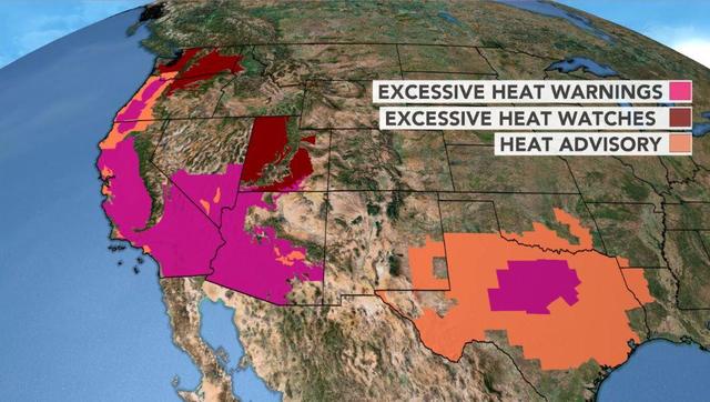 EXCESSIVE HEAT WARNING REMAINS IN EFFECT FROM 10 AM MONDAY TO 8 PM PDT  THURSDAY * - Coachella Valley