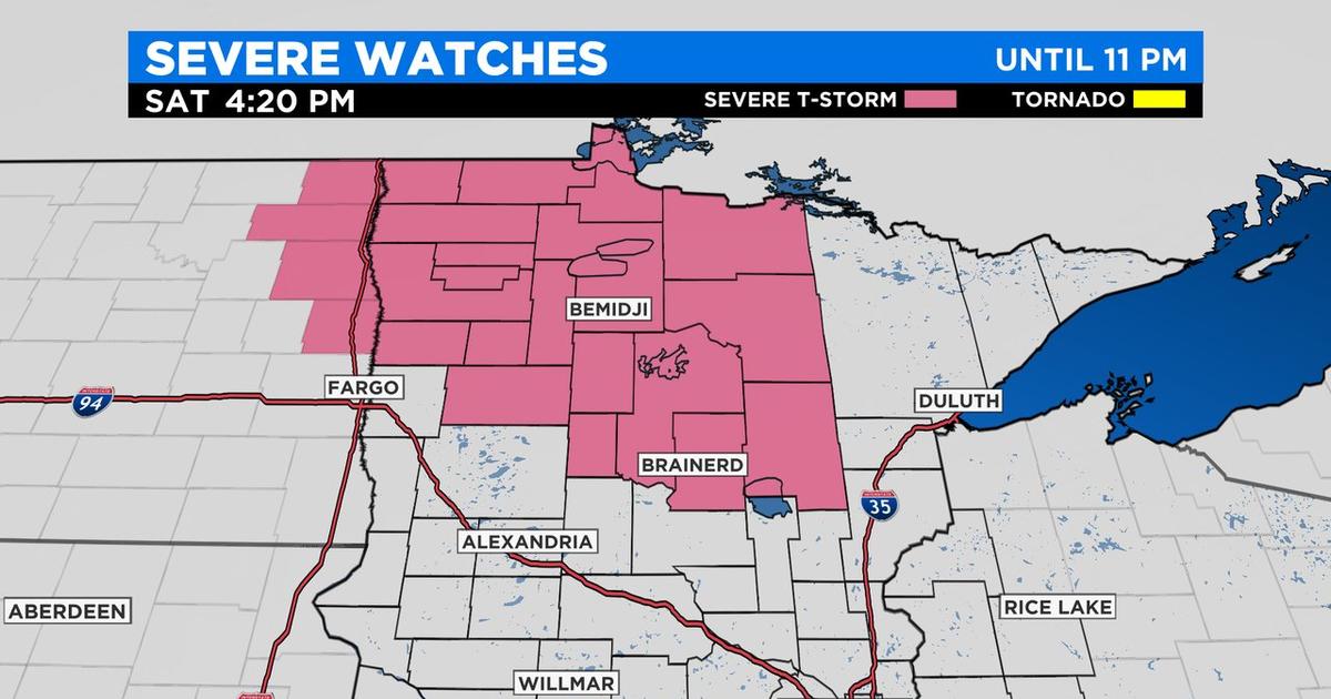Minnesota Weather Severe Thunderstorm Watch In Northern Parts Of The