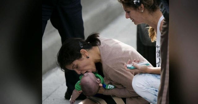 Baby rescued on Miami roadside by stranger who gave CPR - CBS News