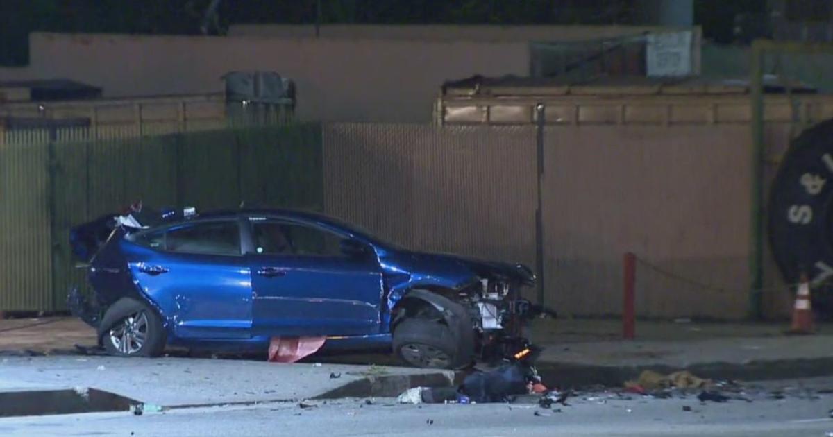 Elderly Driver Killed In Hit-And-Run Wreck In Tujunga - CBS Los Angeles