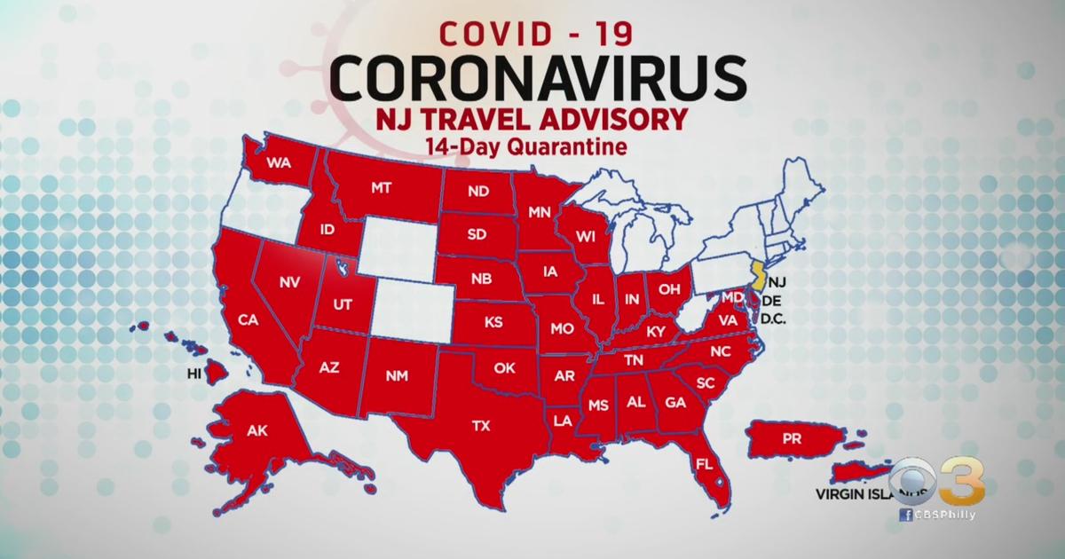 new jersey travel advisory