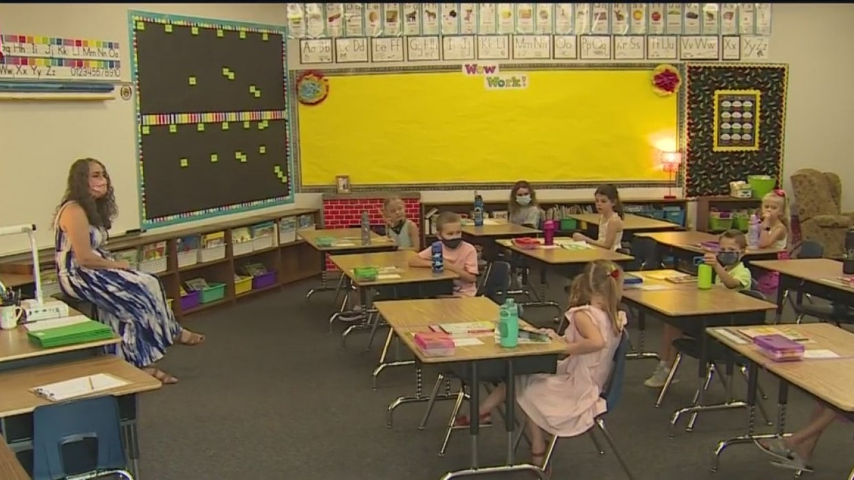 Jackson Elementary Students Return To School For InPerson Learning