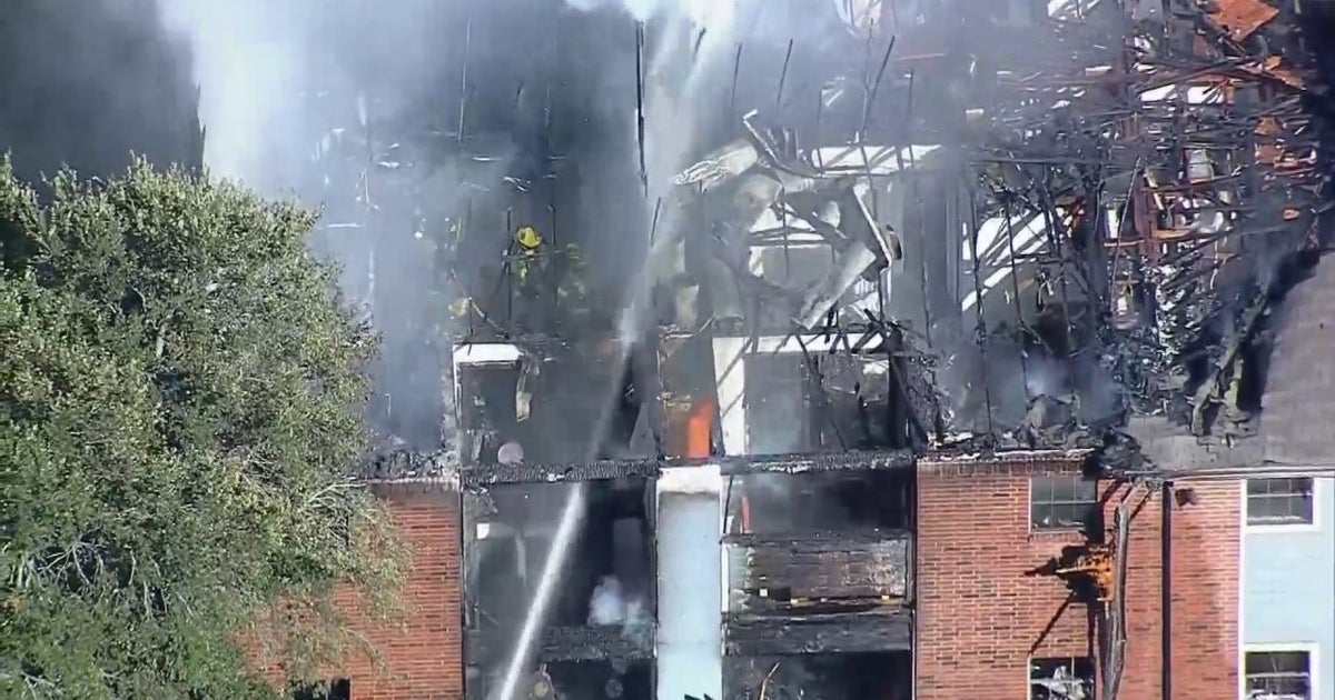 Firefighters Battle 2-Alarm Apartment Fire In Far North Dallas - CBS Texas