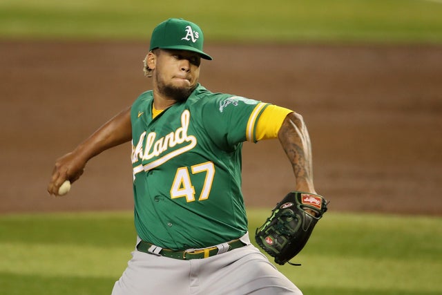 A's send Frankie Montas, Lou Trivino to Yankees for 4 prospects - CBS San  Francisco