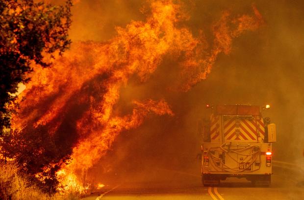 Hennessey Fire Getty Images 