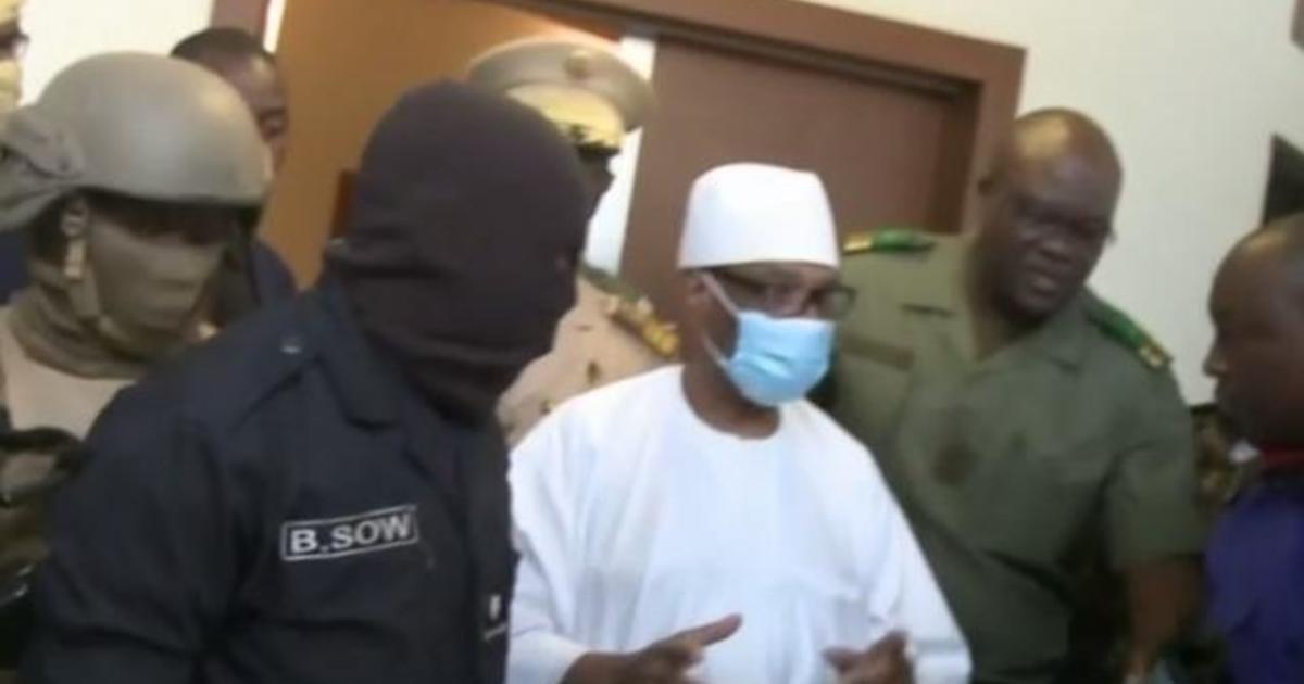 President Of Mali Arrested In Military Coup - CBS News