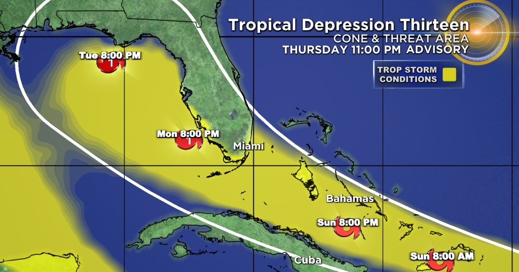 Tracking The Tropics: Tropical Depression 13 Likely To Become Tropical ...