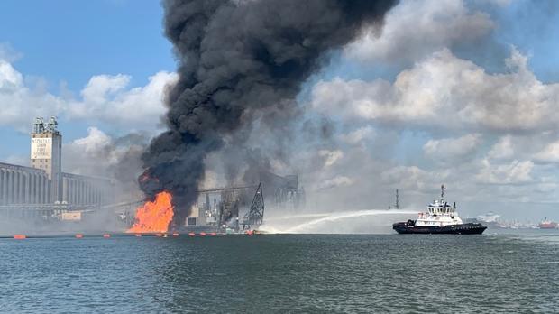 Port of Corpus Christi explosion 