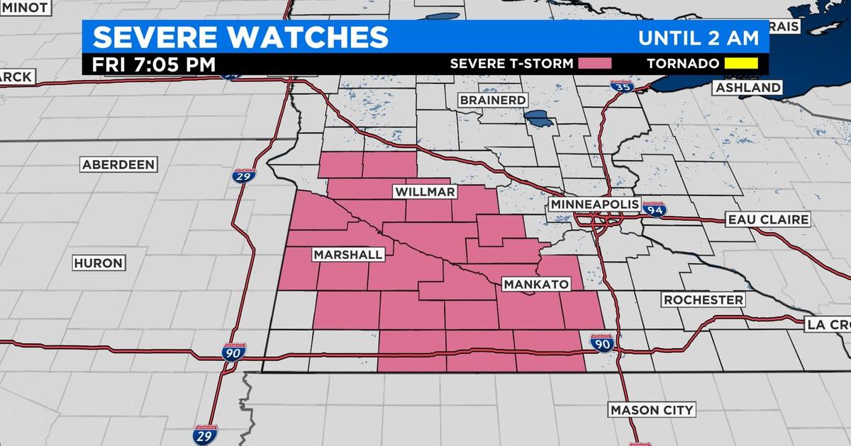 Minnesota Weather: Friday Evening Storms Move Across The State - CBS ...