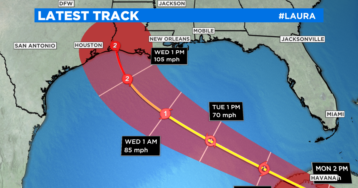 Tropical Storm Marco Quickly Approaching Us Landfall With Laura