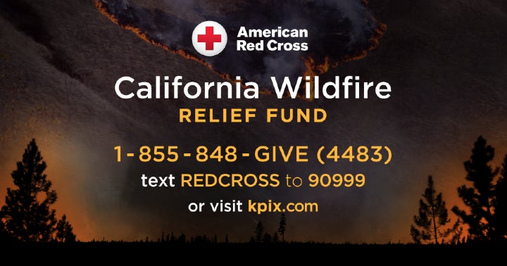 Help Bay Area Fire Victims Along With KPIX 5 And The Red Cross - CBS ...