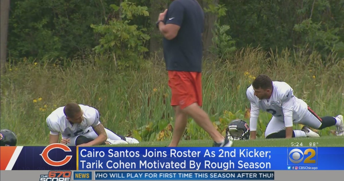 Bears Practice With 2 Kickers - CBS Chicago
