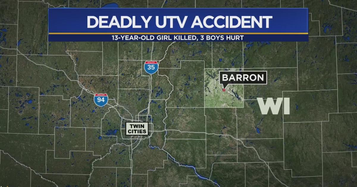 13-Year-Old Girl Killed In UTV Crash In Western Wisconsin - CBS Minnesota