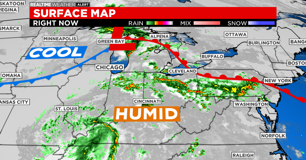 Chicago Weather: Steamy Heat Ahead Of Tonight's Cold Front - CBS Chicago