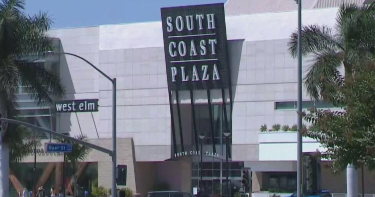 COSTA MESA, CA – OCTOBER 01: South Coast Plaza Mall in Costa Mesa