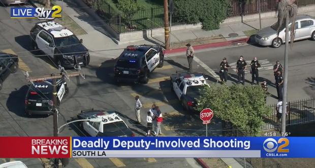 Fatal Deputy Shooting South LA 