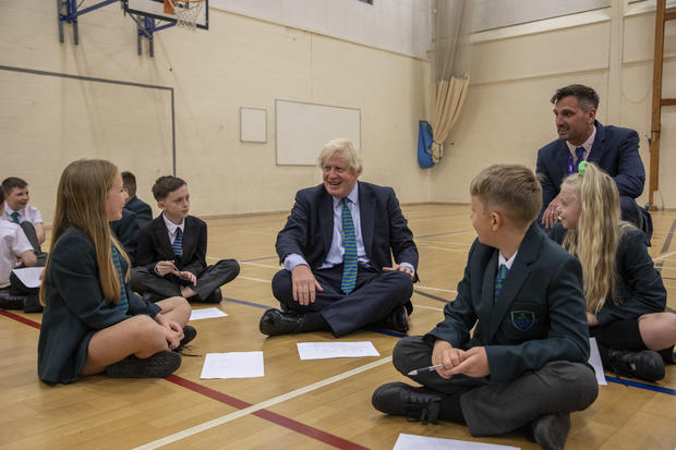 PM Visits A School in the East Midlands 