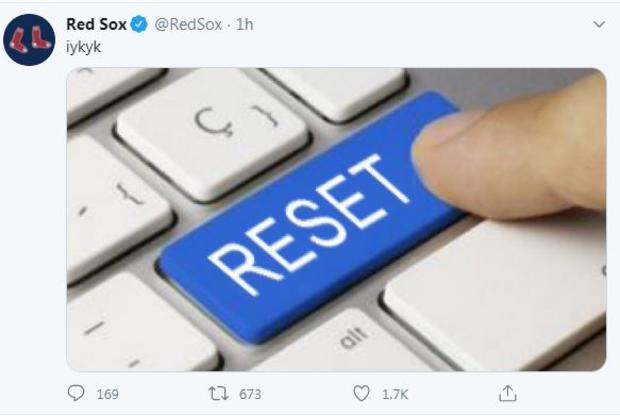 Red Sox tweet 