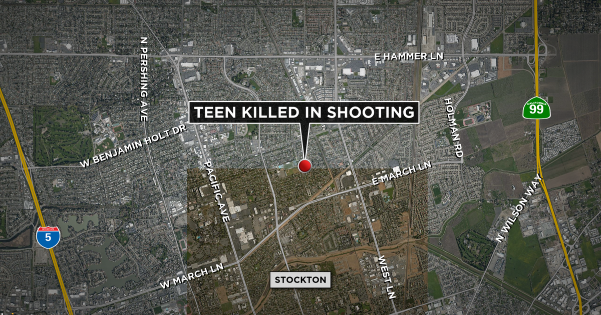 17YearOld Killed In Stockton Shooting, Police Say CBS Sacramento