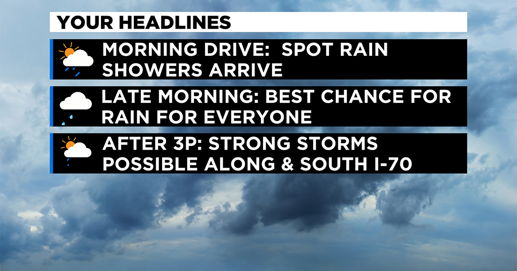 Pittsburgh Weather: Passing Rain Showers With Possible Afternoon Storms ...
