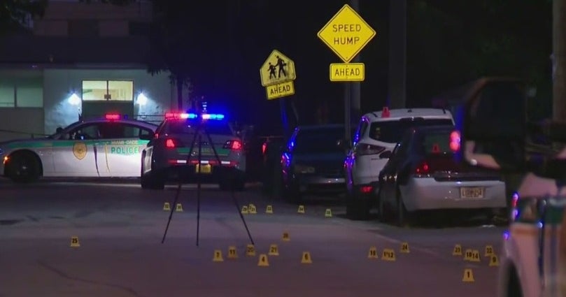 One Dead, Three Injured In Northwest Dade Drive-By Shooting - CBS Miami