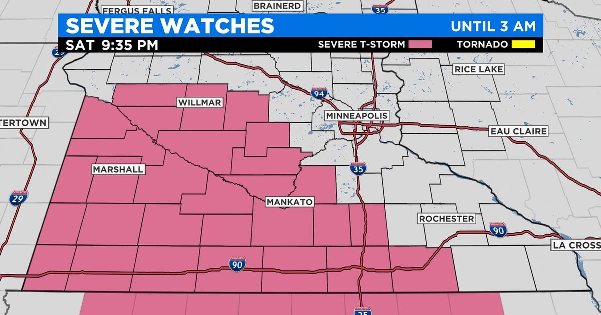 Minnesota Weather: Severe Thunderstorm Watch In Southern Parts Of State ...