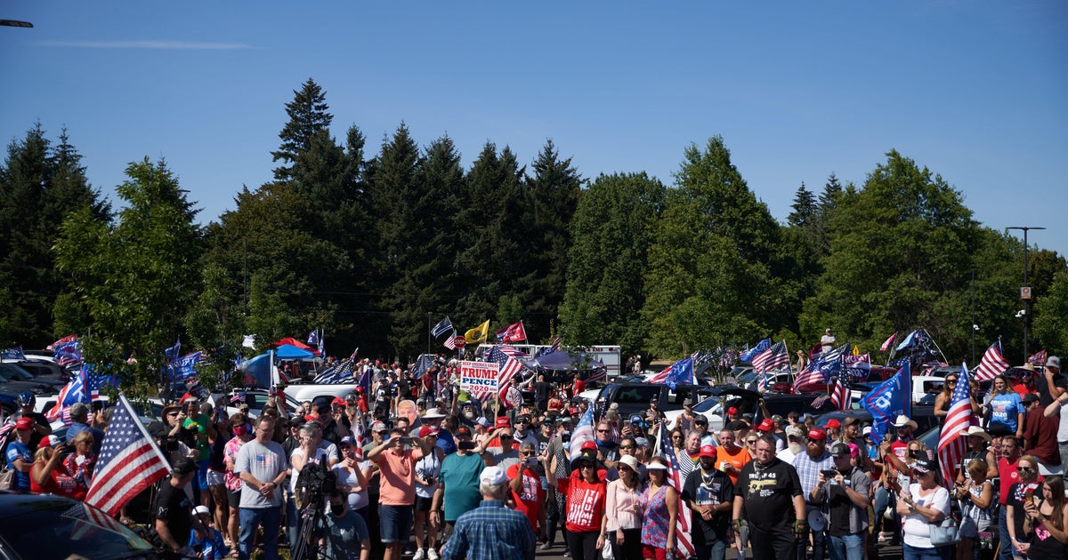 2 pro-Trump cruise rallies held in Portland on city's 102nd day of ...