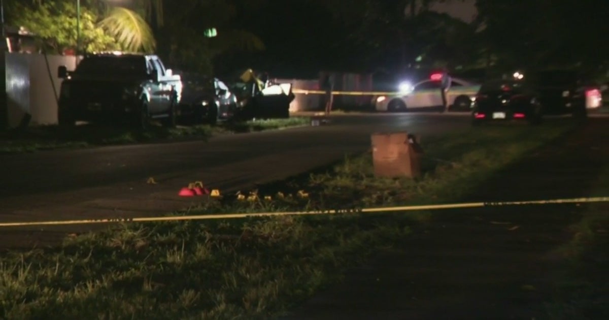 NW Dade Shooting Injures Two People - CBS Miami
