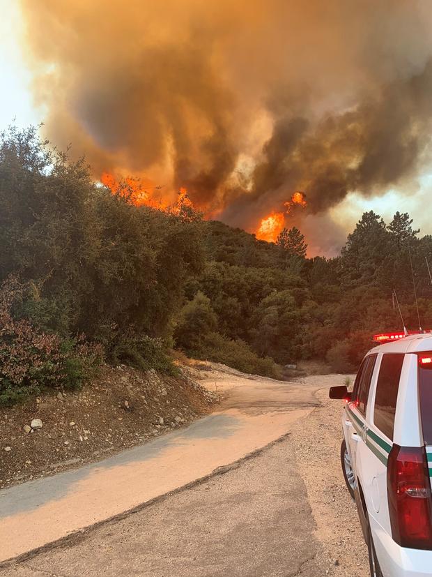Bobcat Fire North Of Duarte More Than Doubles In Size, Still Not Containment 