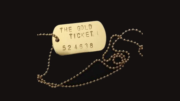 The Gold Ticket Necklace 