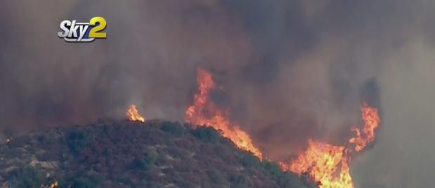 Santa Ana Winds Could Spread Bobcat Fire As San Gabriel Foothill Neighborhoods Under Evacuation Warning 