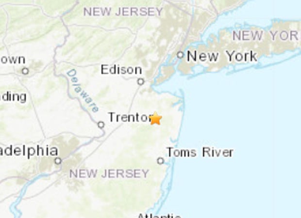 Rare earthquake strikes New Jersey, shaking reported across state CBS