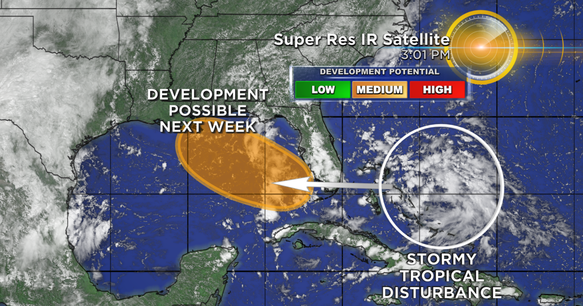 Developing Tropical Disturbance Increases Threat For Heavy Storms ...