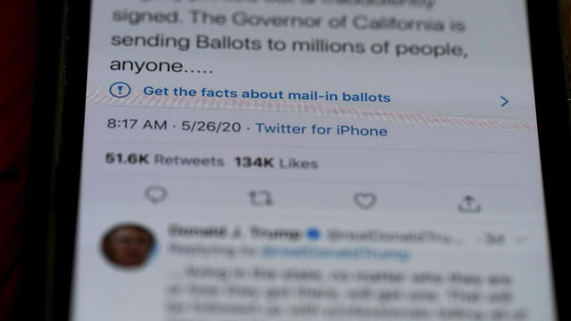 Twitter Flags Two Of President's Trump Tweets 
