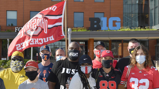 Parents of Big Ten Football Players Protest Conference Decision to Postpone Football Season 