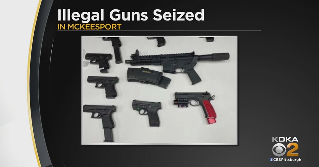 Task Force Seizes Illegal Guns In McKeesport CBS Pittsburgh