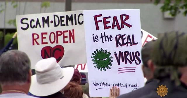 The political divide of COVID-19 - CBS News